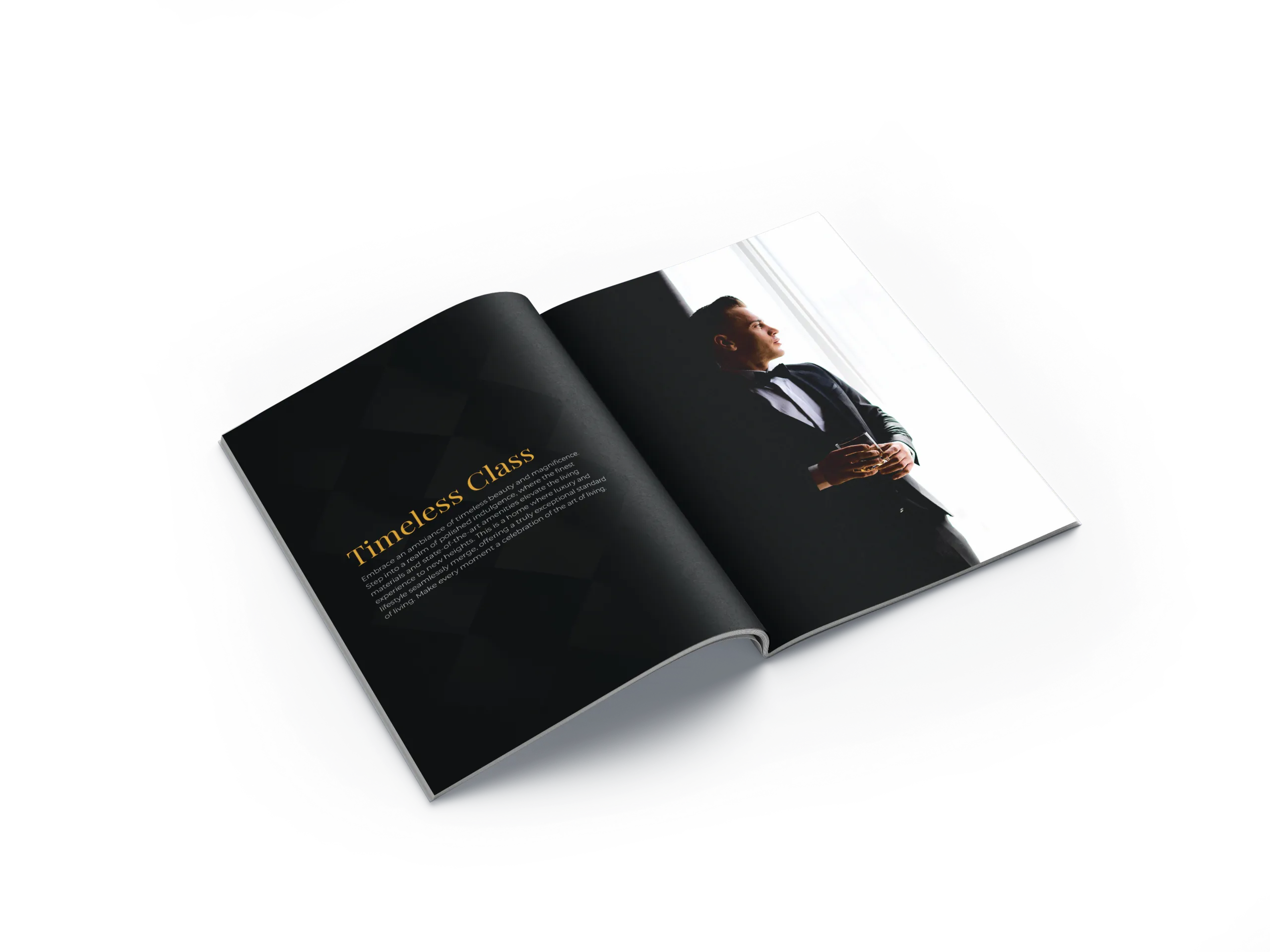 The Zirk brochure interior spread